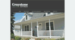 Desktop Screenshot of graystone-cottages.com